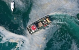 Bakan Kurum ''Toplam 9 bin 394 metreküp müsilajı Marmara Denizi'mizden temizledik.''