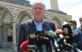 Cumhurbaşkanı Erdoğan: En yakın zamanda Uğur Bey ve eşi misafirimiz olacak!