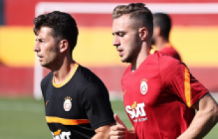 Galatasaray’ın yeni transferi Barış Alper Yılmaz ilk antrenmanına çıktı