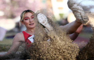 Milli atlet Tuğba Danışmaz, 23 yaş altında Avrupa şampiyonu oldu