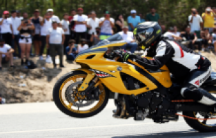 Motosiklet tutkunları Motodrag'de buluştu