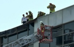 Sabiha Gökçen Havalimanı'nda korkutan yangın!