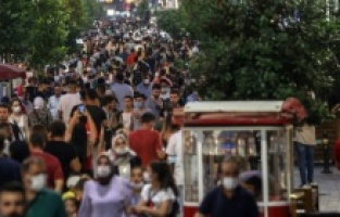 Türkiye nüfusu dünya toplam nüfusunun yüzde 1,1'ini kapsıyor!