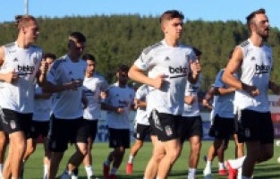 Beşiktaş'ta maç hazırlığı