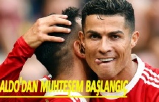 Ronaldo'dan muhteşem başlangıç