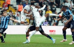 Süper Lig: Beşiktaş: 3 - Adana Demirspor: 3
