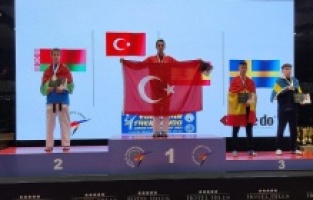 Ömer Faruk Dayıoğlu Avrupa şampiyonu oldu