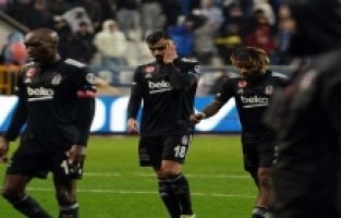 Beşiktaş’ta kötü gidişat sürüyor