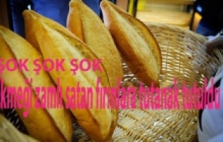 Ekmeği zamlı satan fırınlara tutanak tutuldu