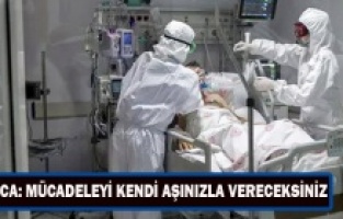 Koca: Bu mücadeleyi kendi aşınızla vereceksiniz