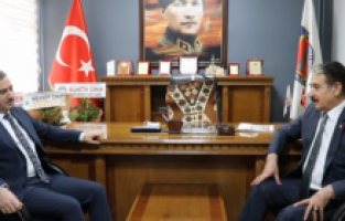 Çınar’dan Keskin’e “Hayırlı olsun” ziyareti