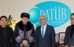 Ünlü oyuncu Serdar Gökhan’dan DATÜB’e ziyaret