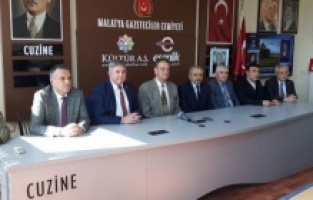 ADD Heyeti Malatya Gazeteciler Cemiyeti (MGC)’yi ziyaret etti.