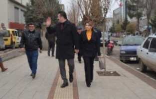 Ak Parti Bismil İlçe Başkanı Veysel Yağmur vatandaşların kalbini kazandı