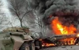 Başkent Kiev'de, Rus ve Ukrayna askerleri çatışmaya devam ediyor