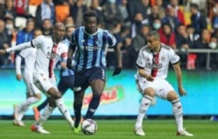 Beşiktaş, Adana Demirspor'la deplasmanda berabere kaldı
