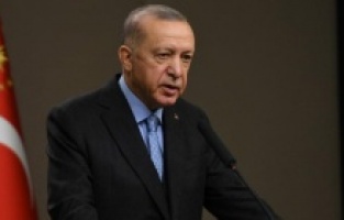 Cumhurbaşkanı Erdoğan, koron virüsten son ilk kez kameralar karşısına geçti