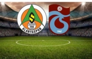 Spor Toto Süper Lig'in 26. haftasında Aytemiz Alanyaspor, lider Trabzonspor'u ağırlıyor