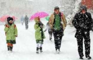 21 Mart Pazartesi günü 17 ilde okullara kar tatili