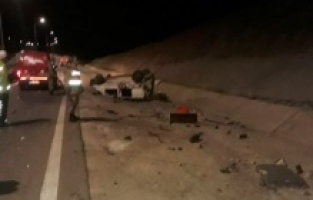 Hekimhan- Malatya karayolunda meydana gelen trafik kazasında 2 kişi hayatını kaybetti