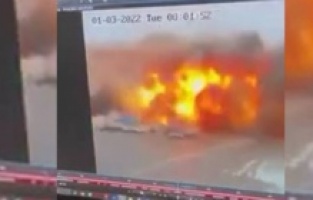 Rus ordusu, KHarkov'da belediye binasını füzeyle vurdu!