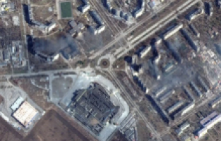 Rusya'nın Ukrayna'yı yıkımı uydudan görüntülendi