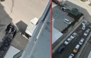 Kendi aracıyla 10 aracı hurdaya çevirdi ardından babasına saldırdı