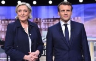 Macron ve Le Pen düellosunda başörtüsü tartışması
