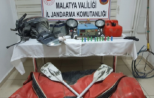 Malatya'da kaçak avlanmaya ceza