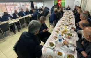 Tarım paydaşları iftar programında bir araya geldi