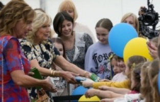 Jill Biden Romanya'da