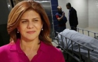 İdlibli grafiti sanatçısı, İsrail’in öldürdüğü Filistinli gazeteciyi resmetti