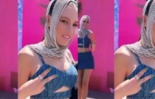 Serenay Sarıkaya tarzıyla olay oldu!