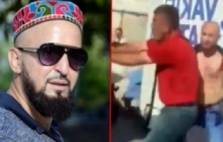 AhsenTV sunucusunu Eminönü Meydanı'nda tekme tokat dövdüler