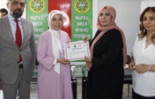 Çobanlık kursunu tamamlayanlara sertifikaları verildi