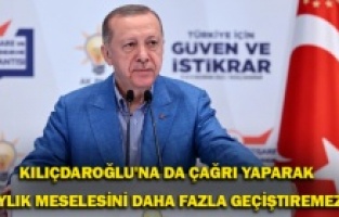 ''Cumhur İttifakı'nın adayı Tayyip Erdoğan''