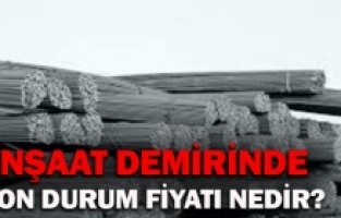 inşaat demiri son güncel fiyatı???
