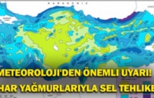 Meteoroloji'den önemli uyarı! Bahar yağmurlarıyla sel tehlikesi