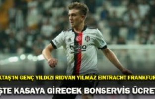 Son Dakika: Beşiktaş'ın genç yıldızı Rıdvan Yılmaz Eintracht Frankfurt'ta! İşte kasaya girecek bonservis ücreti