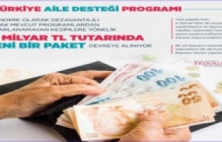 Cumhurbaşkanı Recep Tayyip Erdoğan'ın duyurduğu Aile destek programına başvurular bugün başlıyor!!!