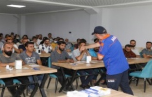 Diyarbakır OSB'de yangın ve deprem tatbikatı