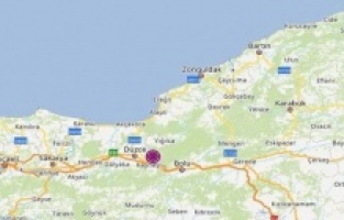 Düzce'de korkutan deprem!!!