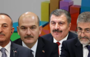 Kabinedeki en başarılı 'Bakan' bakın kim seçildi?