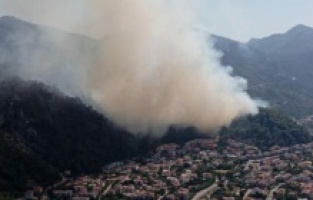 Marmaris’te orman yangını!