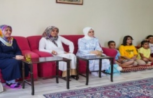 Şehit ailelerine bayram ziyareti