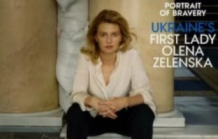 Ukrayna Başkanı ve First Lady, dergiye kapak oldular