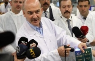 Yerli pasaport üretimi başladı