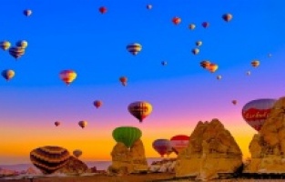 Kapadokya'da balon kazası:2 Ölü