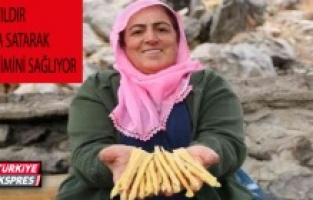 26 yıldır mum satarak evini geçindiriyor