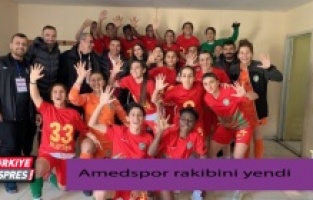 Amedspor rakibini yendi